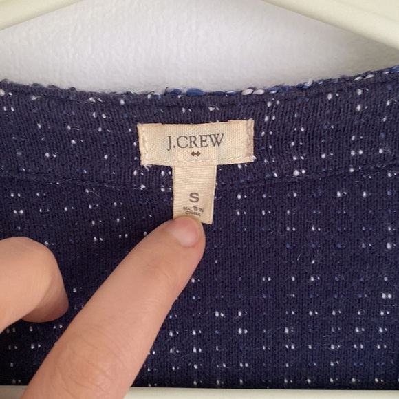 J. Crew tweed peplum blazer - Picture 3 of 4